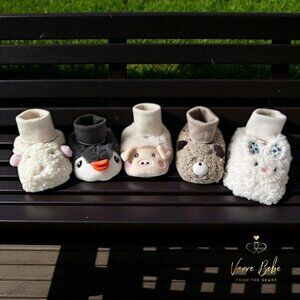 HALLOWEEN SALE!!!  BUY NOW ONLY - Toddler Fluffy Animal Slippers